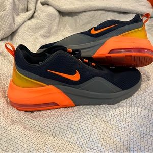 Nike-Men’s 11-Orange/Navy/Yellow/Gray